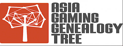 Asia gaming genealogy tree logo