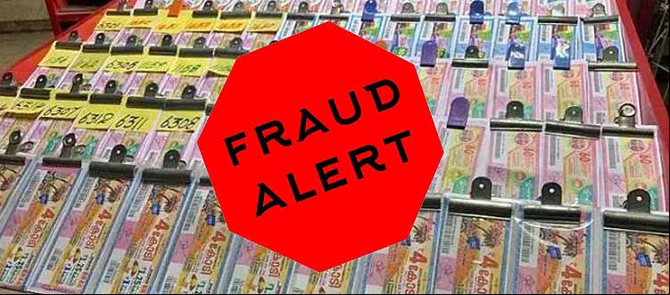 Fraud going unpublished in lotteries department